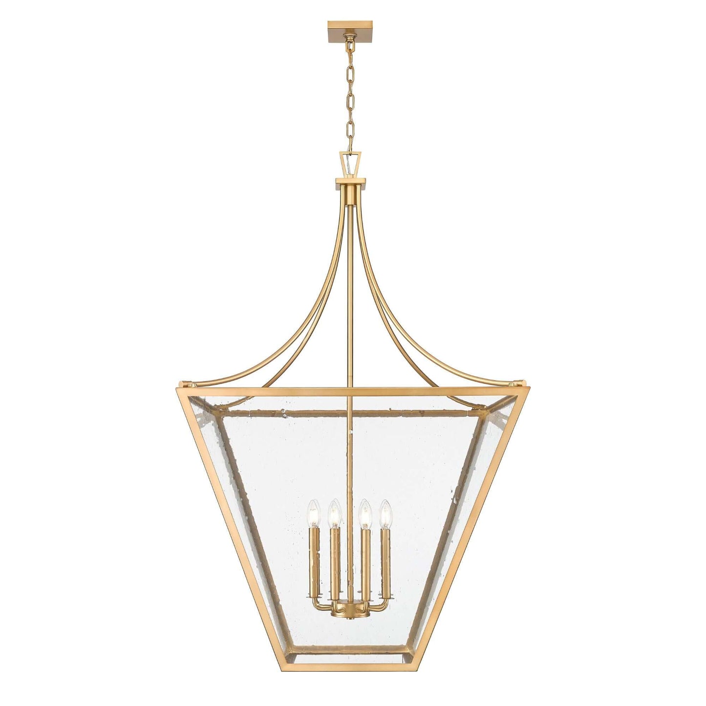 Montalcino 8 Light Chandelier Rubbed Brass