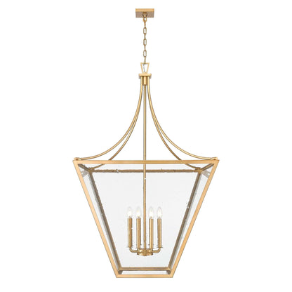 Montalcino 8 Light Chandelier Rubbed Brass