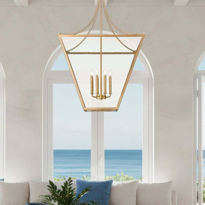 Montalcino 8 Light Chandelier Rubbed Brass