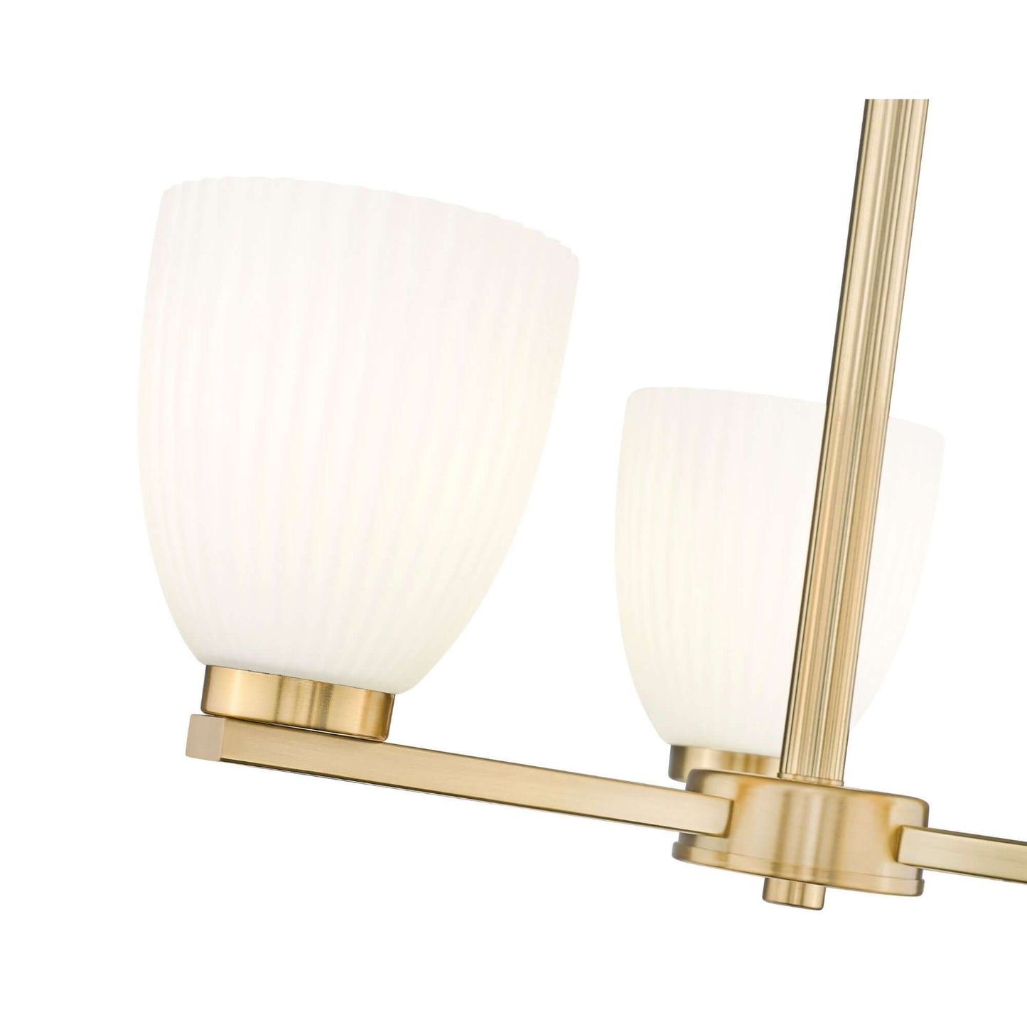 Naya 3 Light Chandelier Modern Gold