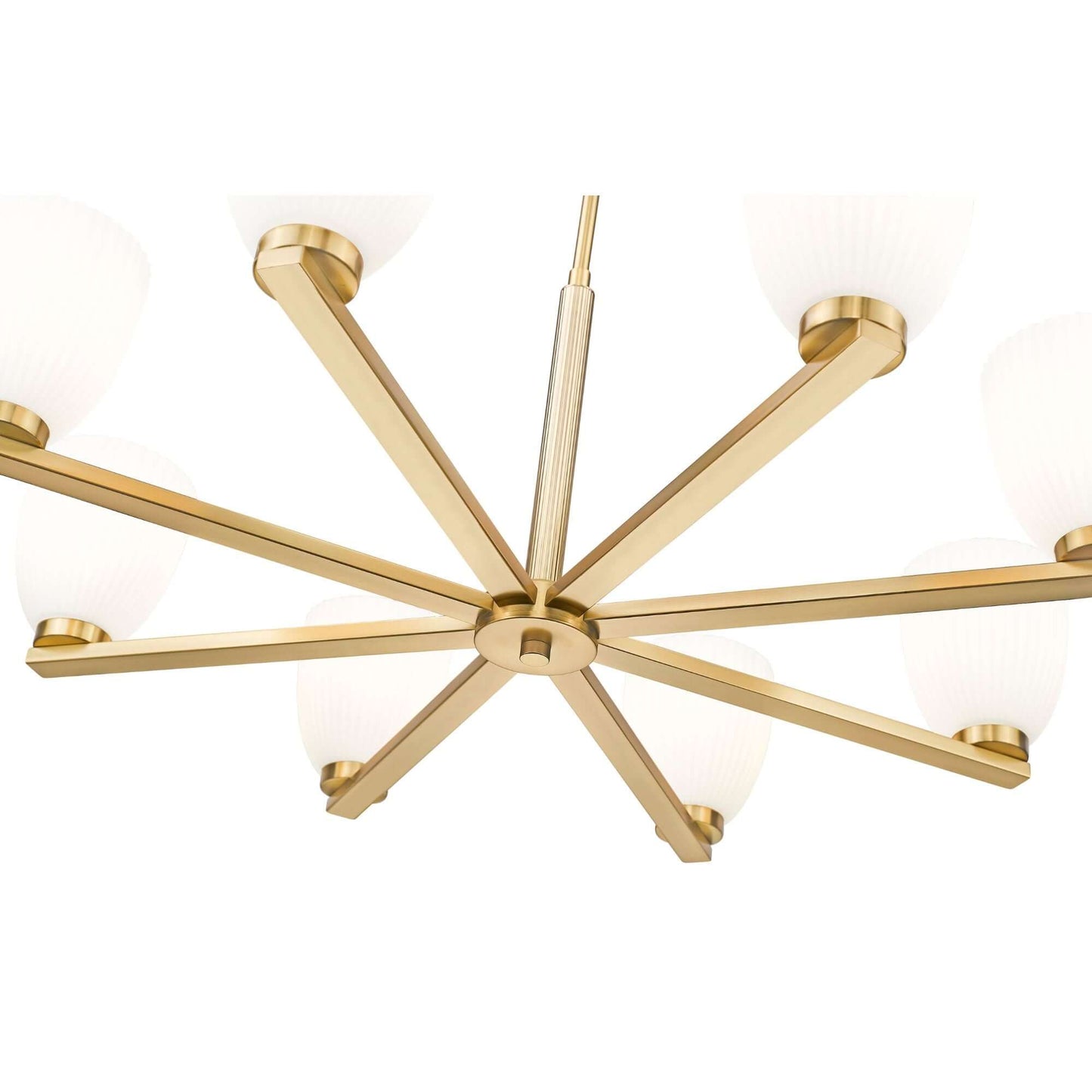Naya 8 Light Chandelier Modern Gold