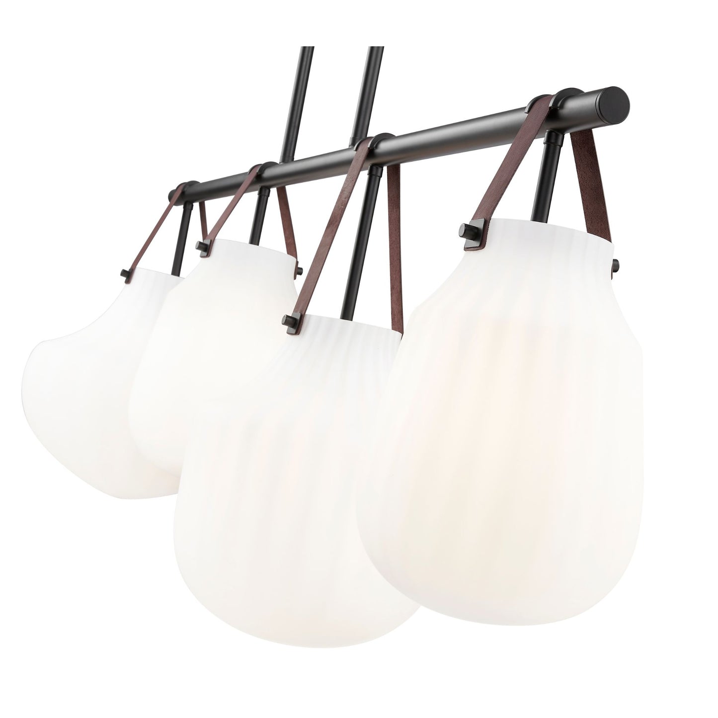 Newbury 4 Light Pendant Matte Black