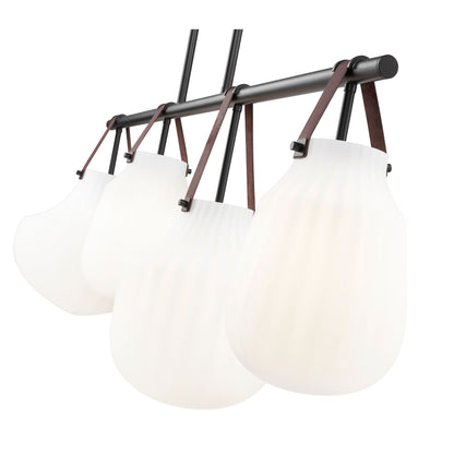 Newbury 4 Light Pendant Matte Black