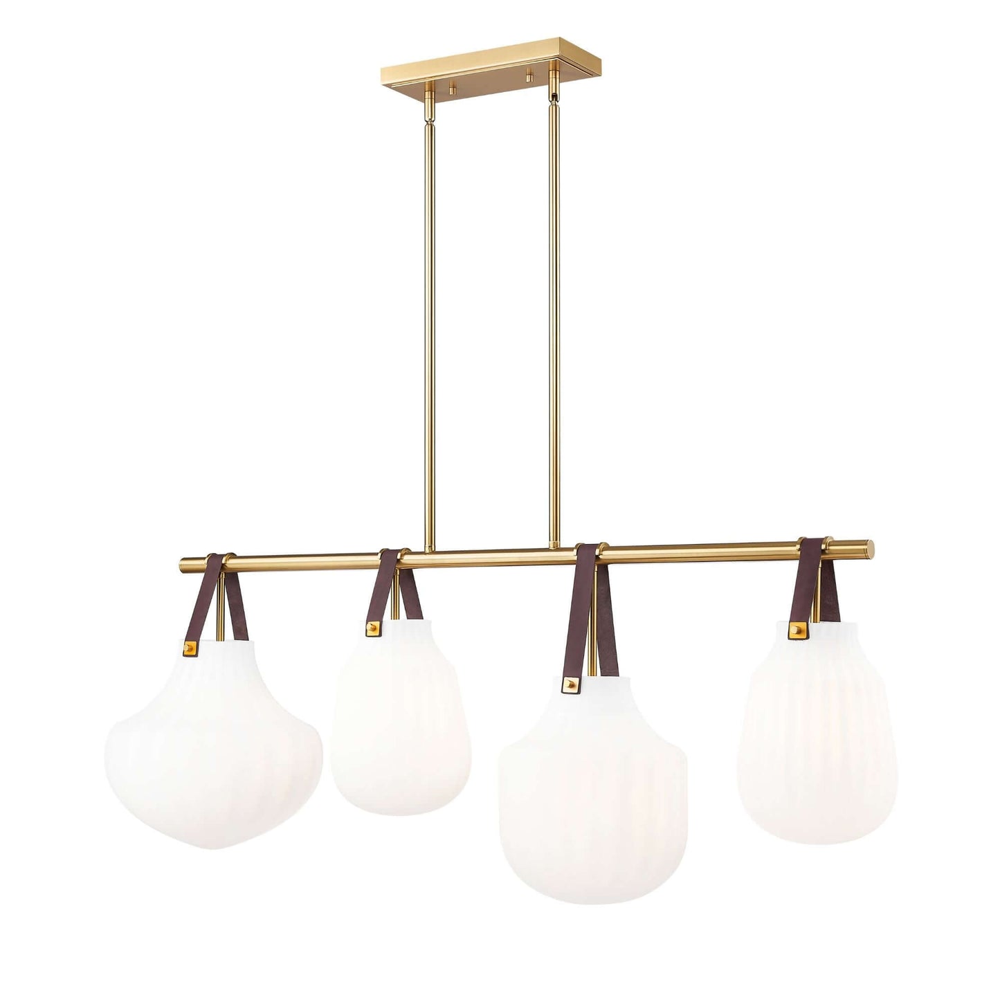 Newbury 4 Light Pendant Modern Gold