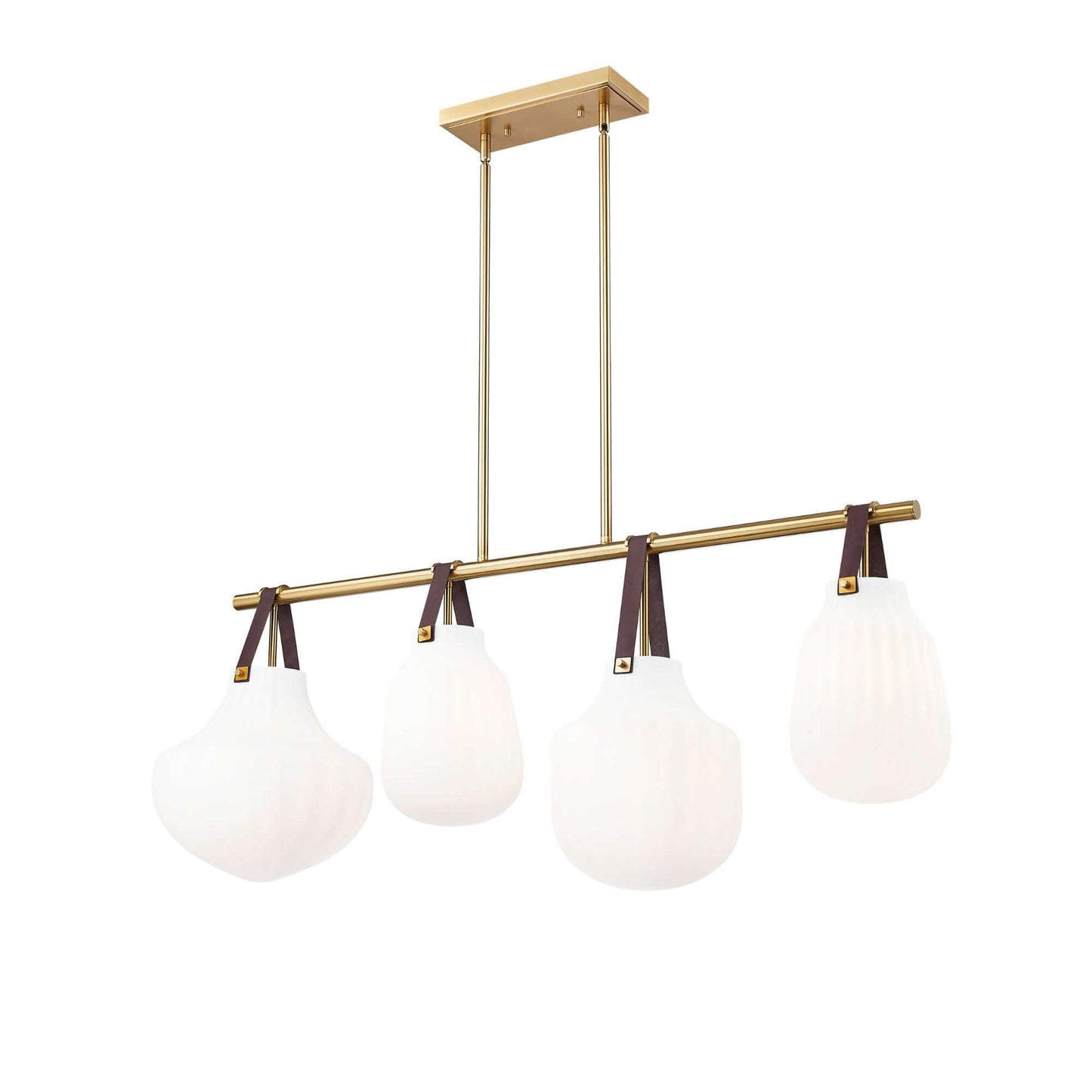 Newbury 4 Light Pendant Modern Gold