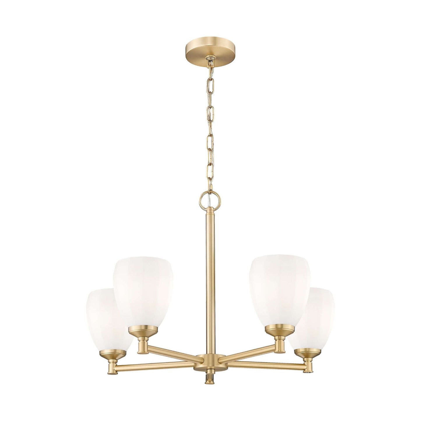 Oren 5 Light Chandelier Modern Gold