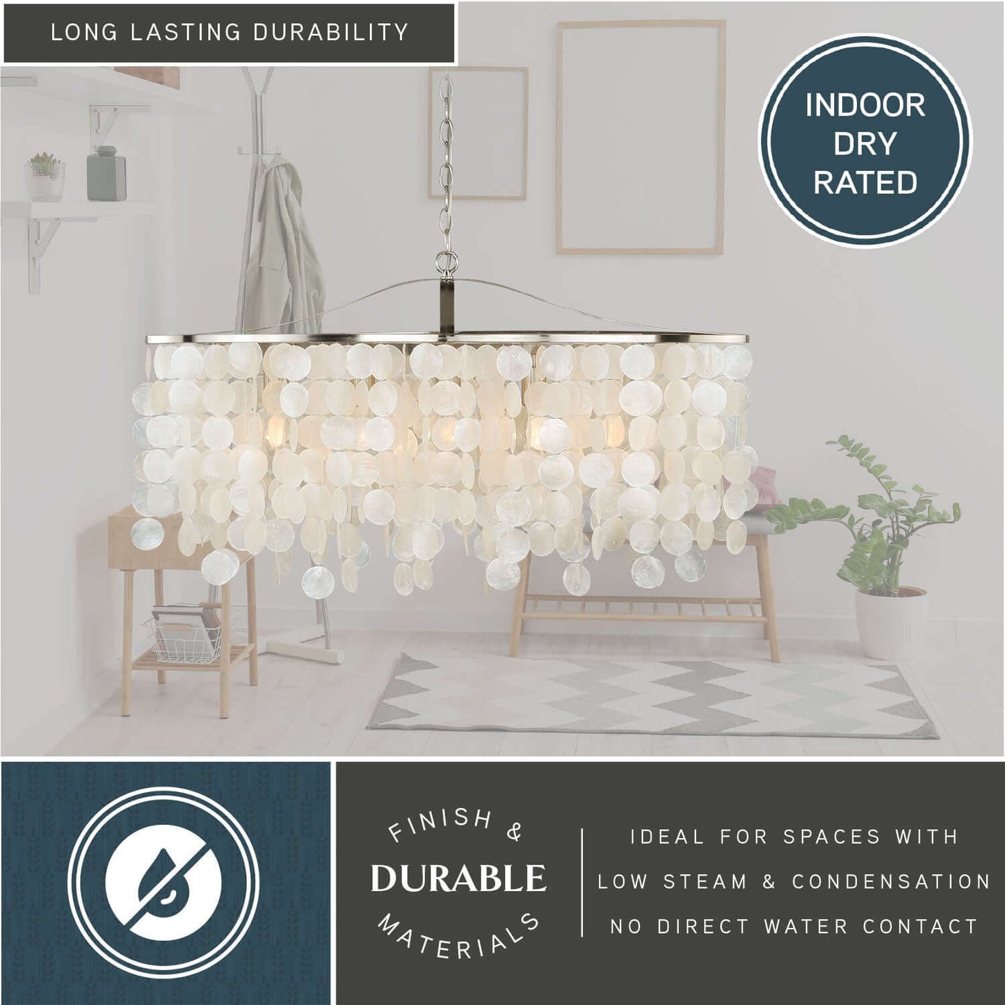 Elsa 5L Linear Chandelier