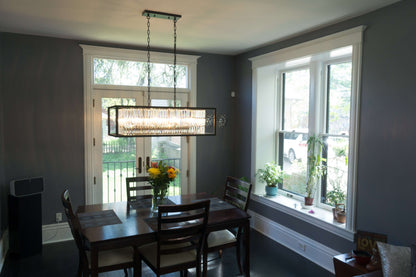 Catana 8L Linear Chandelier