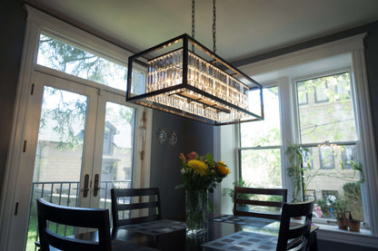 Catana 8L Linear Chandelier