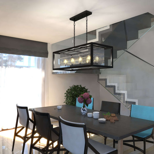 Catana 8L Linear Chandelier
