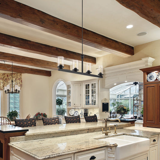 Savannah 5 Light Chandelier Bronze