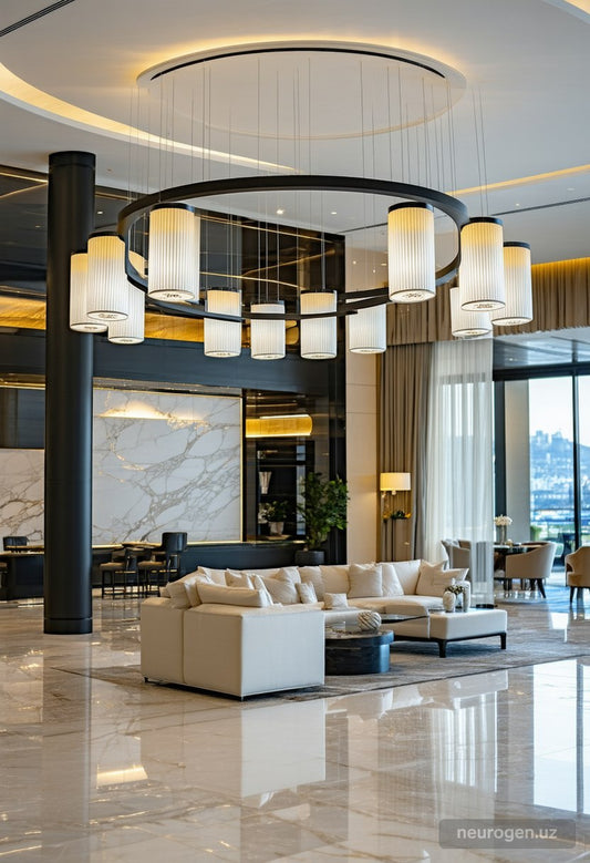 Solaris 12-Light Extra Large Modern Chandelier 48"