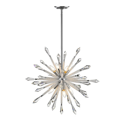 Soleia 8 Light Chandelier Chrome