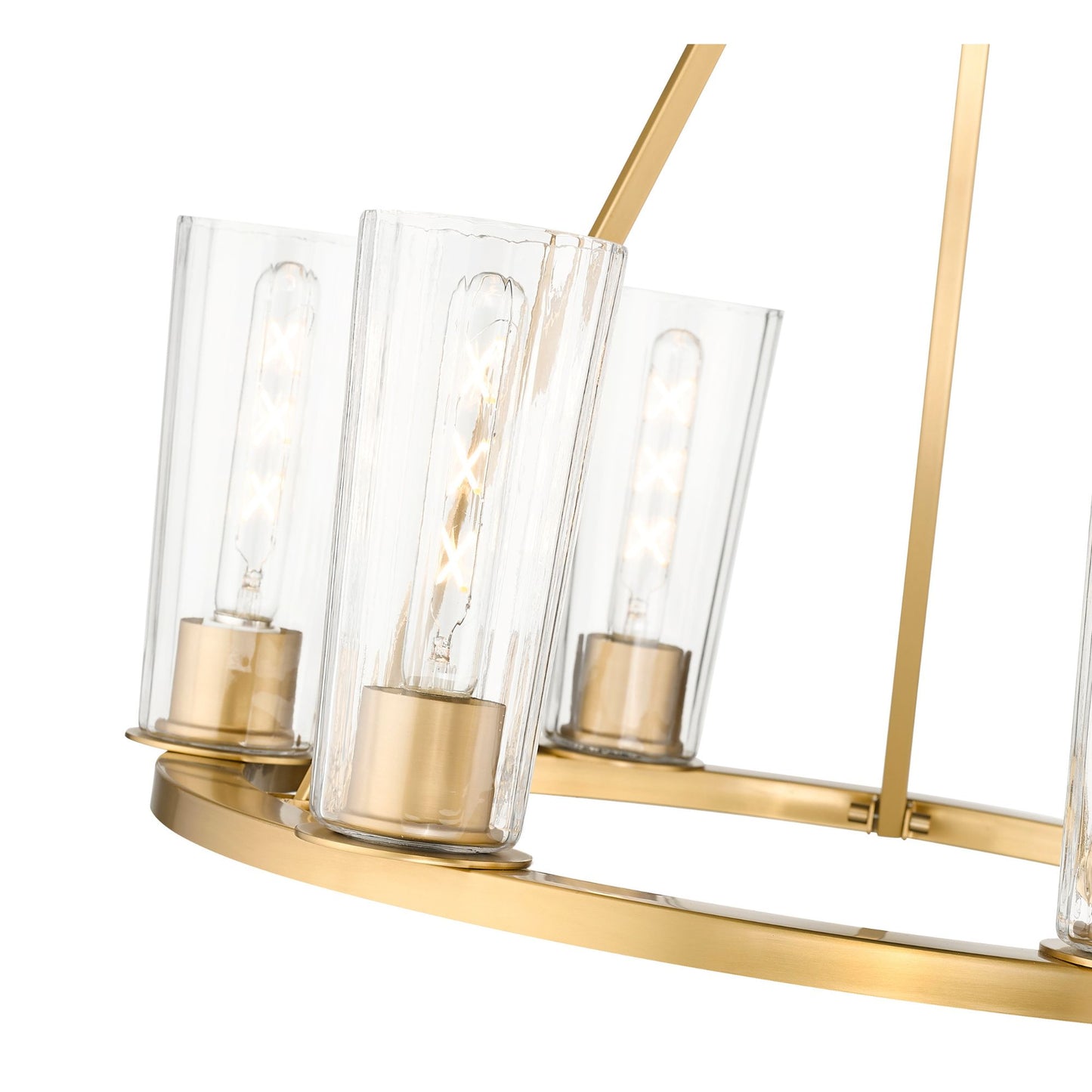 Titus 6 Light Chandelier Modern Gold