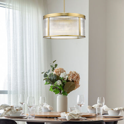 Carnaby 6 Light Chandelier Modern Gold