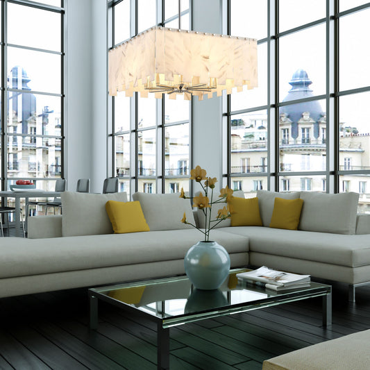 Viviana 8 Light Chandelier Polished Nickel