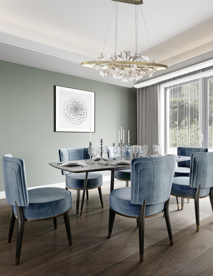 Clayton 43" Integrated LED Chandelier
