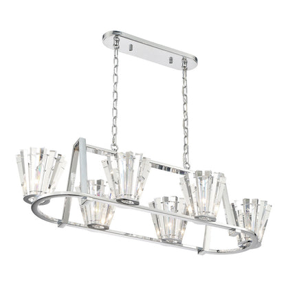 Ricca 6-Light 45" Chandelier