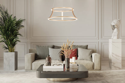 Cadoux 20" Integrated LED Pendant Chandelier
