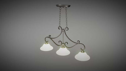 Monrovia 3 Light Linear Chandelier